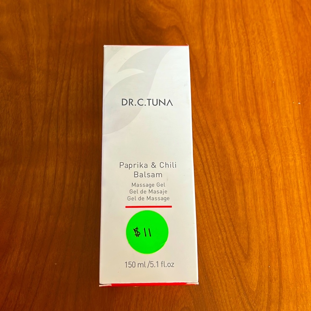 Farmasi Paprika & Chili Balsam massage gel